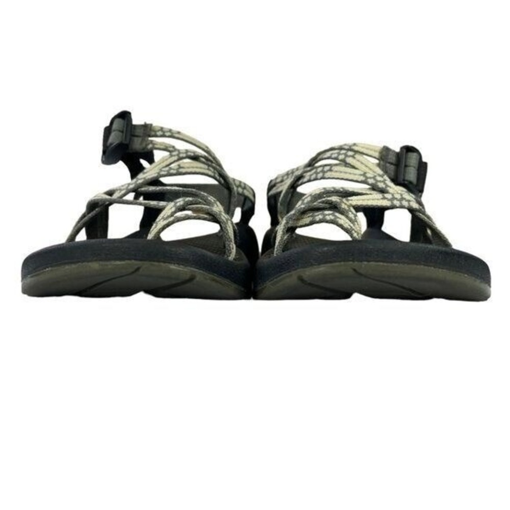 Chaco ZX/2 Classic HIking Sandals Double Strap‎ Toe Loop Black Womens Size 8 - Picture 9 of 12